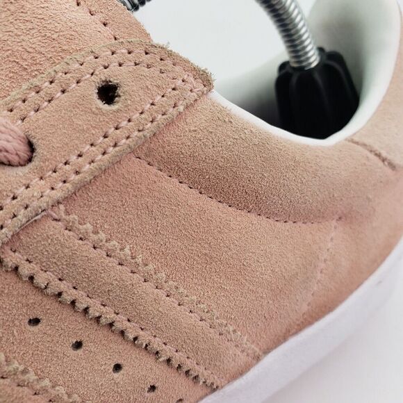 Adidas Superstar Vulc ADV Mens Sz 6.5 Womens Sz 7.5 Pale Pink Suede Skate Shoes main image 7